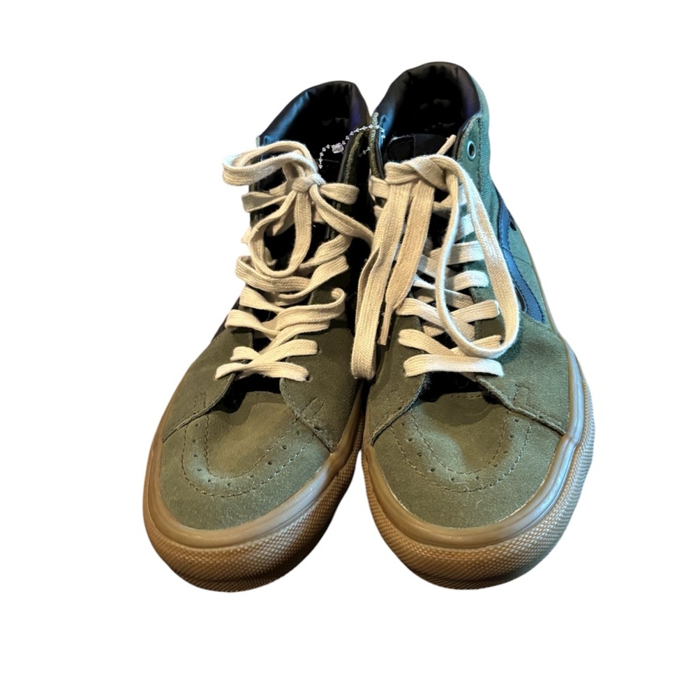 Vans Green High-Top Sneakers